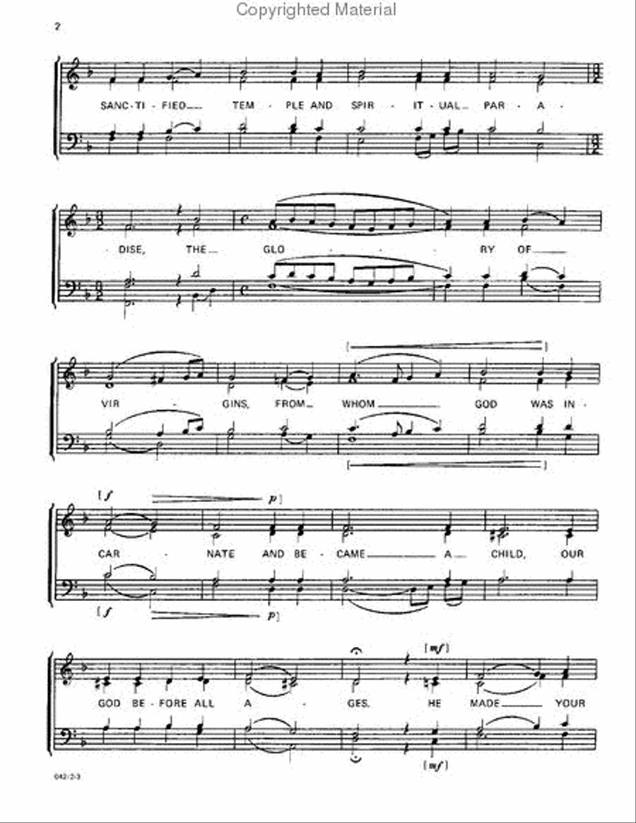 All of Creation 4-Part scores gallery preview page 3