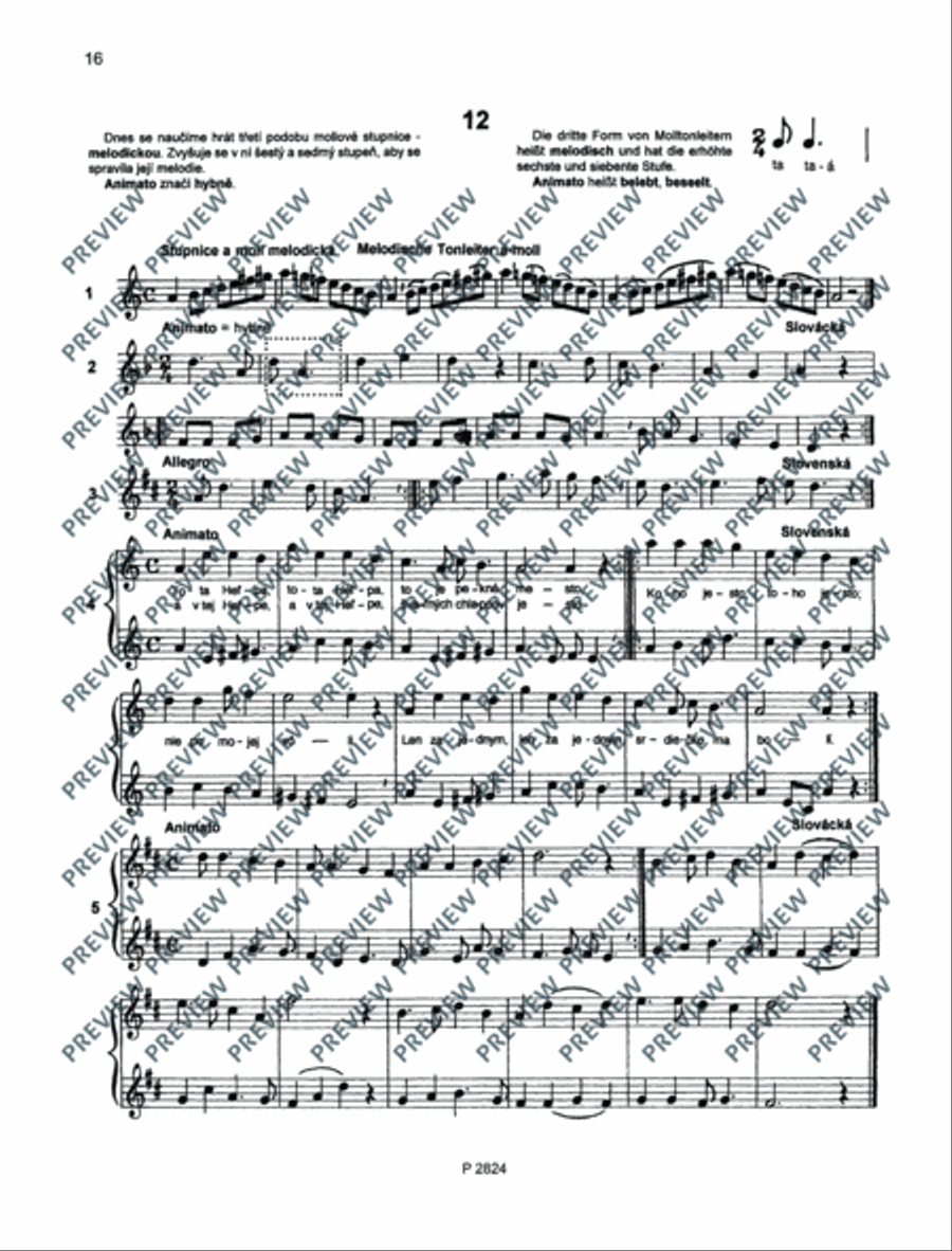 School for Descant Recorder Soprano Recorder scores gallery preview page 17
