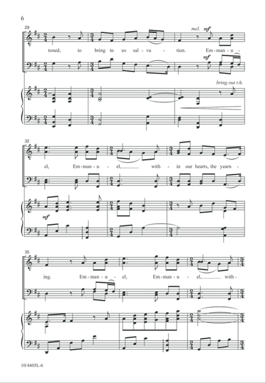 The Yearning The Yearning TTBB scores gallery preview page 6