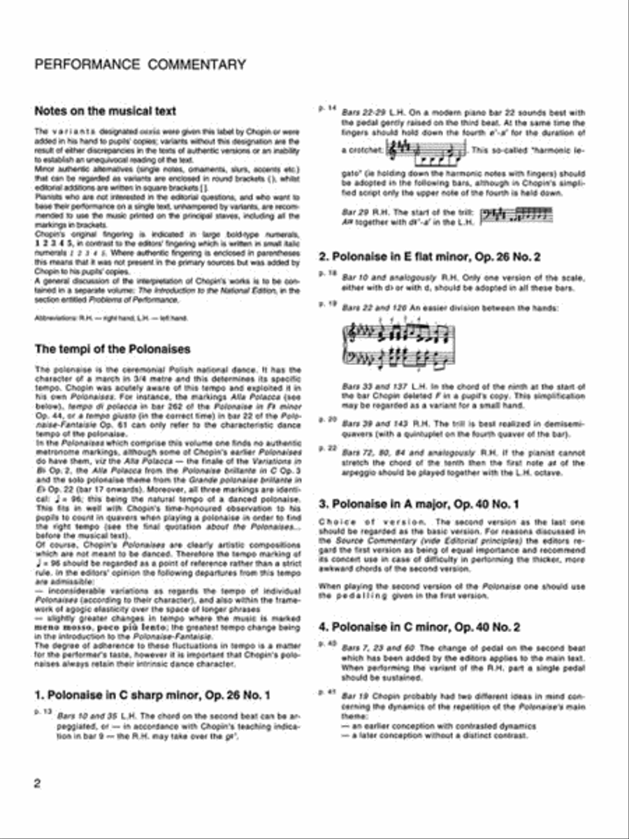 Polonaises Series A: Ops. 26, 40, 44, 53, 61 Piano Solo scores gallery preview page 5