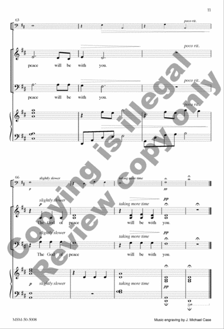 Think on These Things 3-Part scores gallery preview page 11