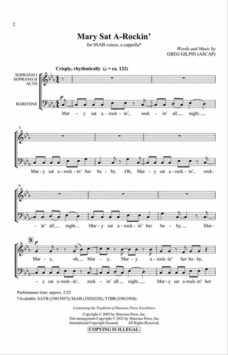 Mary Sat A-Rockin' Mary Sat A-Rockin' SAT scores gallery preview page 2