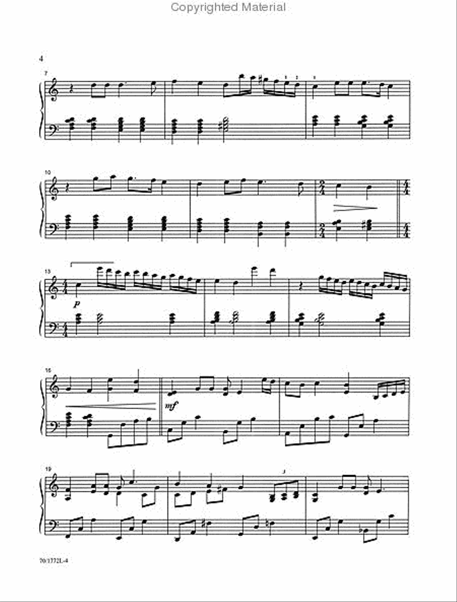 The Cross Before Me Piano Solo scores gallery preview page 3