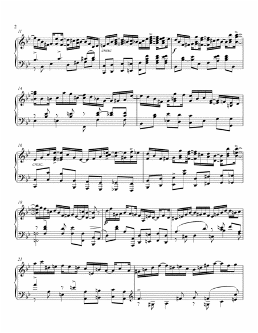 First Three Rags, op. 9 Piano Solo scores gallery preview page 2