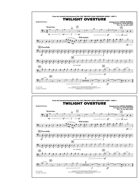 Twilight Overture - Baritone B.C.
