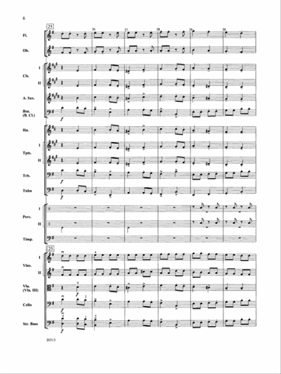 Trepak from The Nutcracker Ballet: Score Full Orchestra scores gallery preview page 6