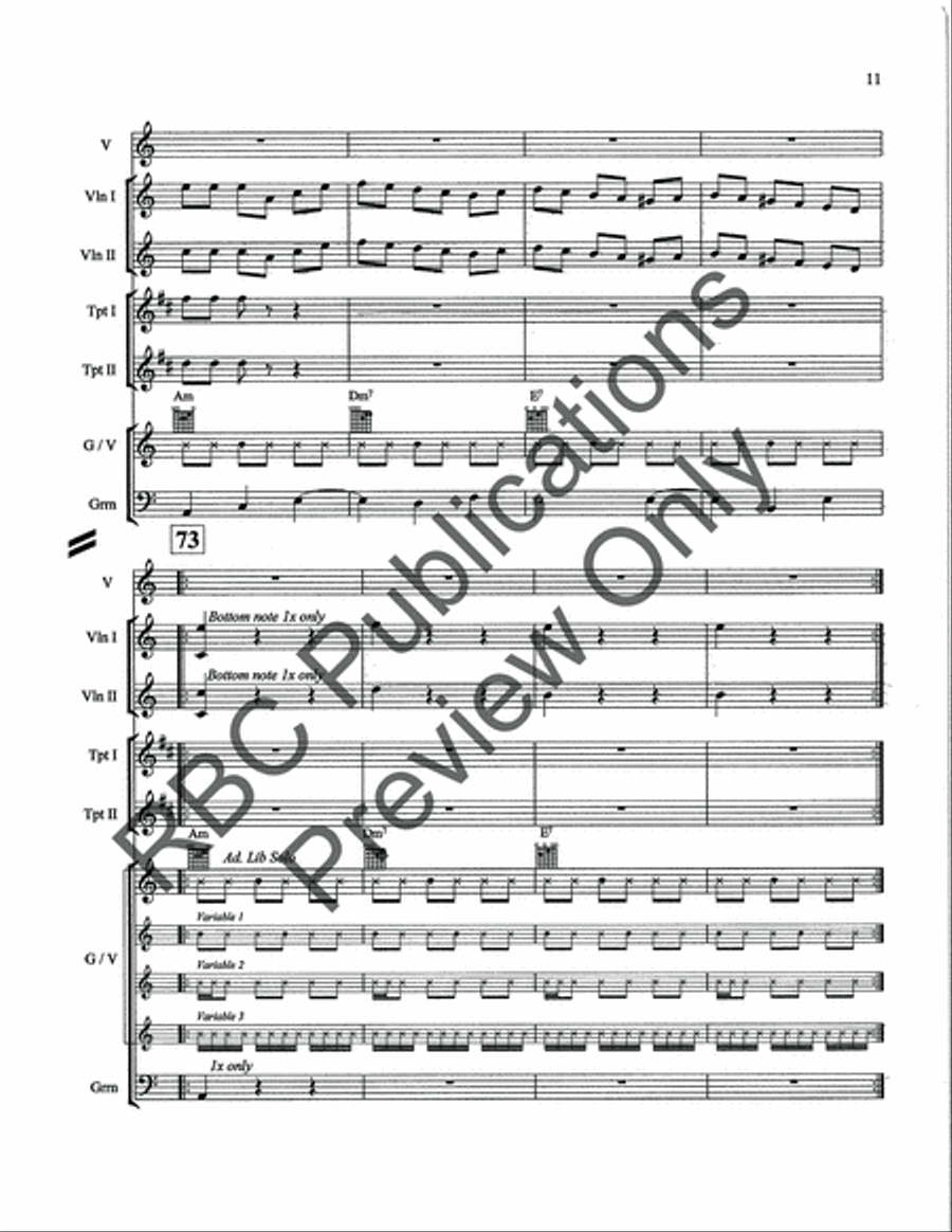 El Cascabel Voice scores gallery preview page 13