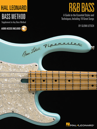 Book cover for R&B Bass - A Guide to the Essential Styles and Techniques