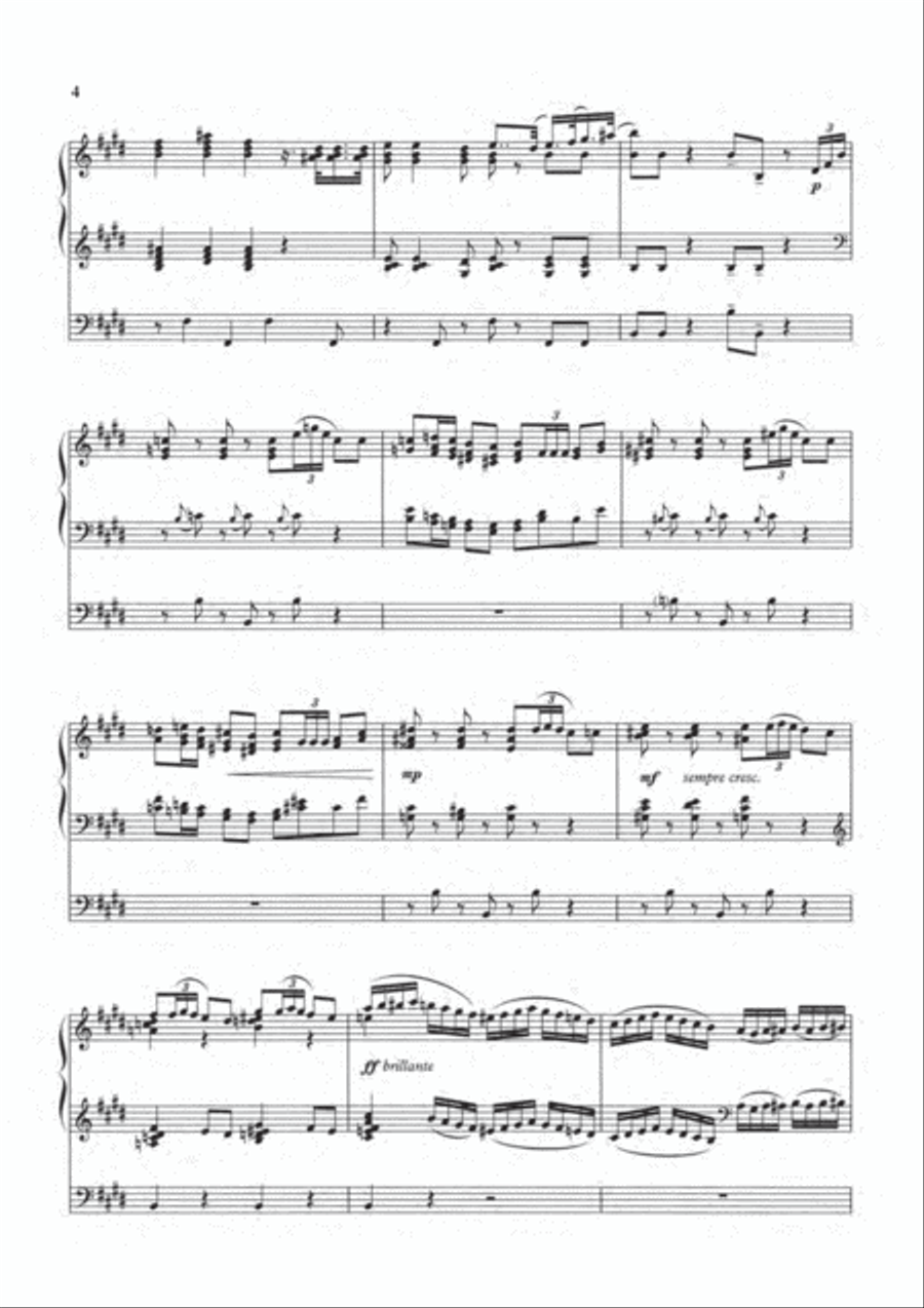 Orb and Sceptre Organ Solo scores gallery preview page 5