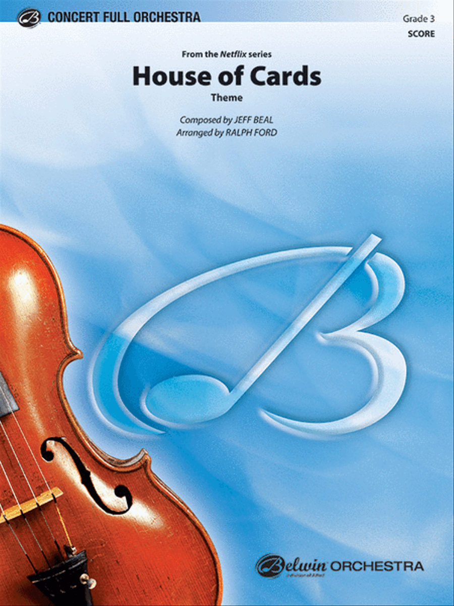 House of Cards (Theme) Full Orchestra scores gallery preview page 1
