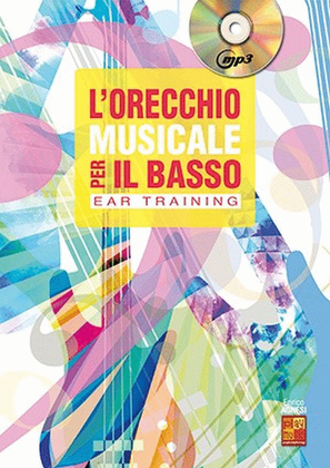 Book cover for L'orecchio musicale per il basso (Ear Training)