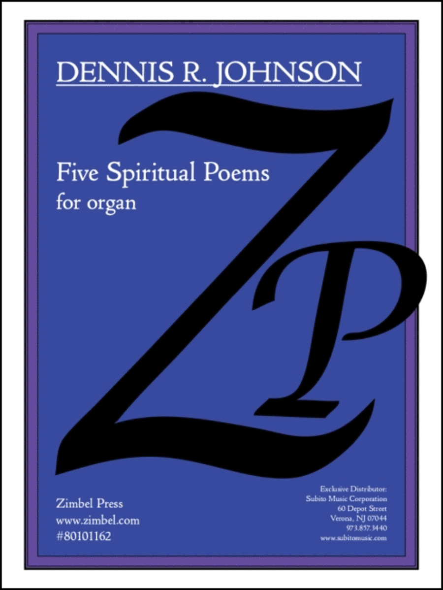 Spiritual Poems, Five