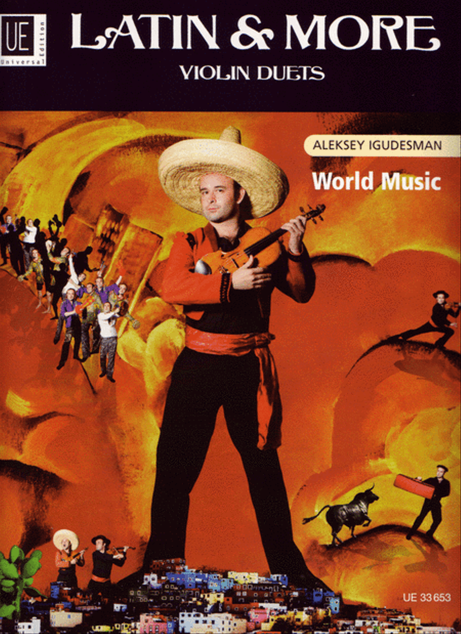 Latin & More-Violin Duets String Duet scores gallery preview page 1