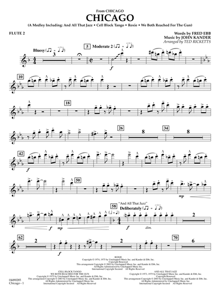 Chicago (arr. Ted Ricketts) - Flute 2