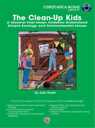 Book cover for The Clean-Up Kids - CD Kit