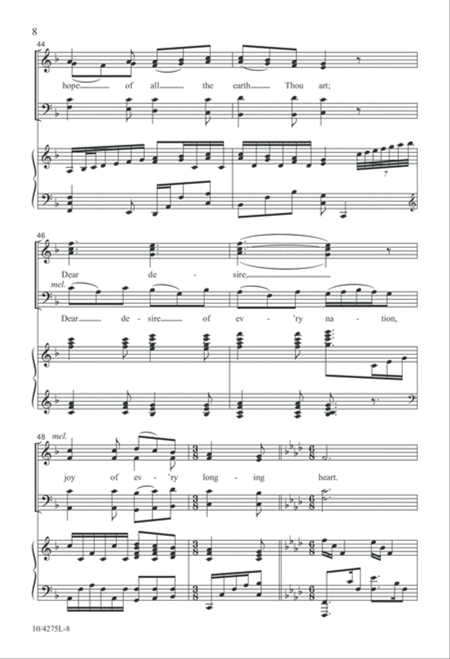 Awaken and Prepare Us Awaken and Prepare Us 4-Part scores gallery preview page 8