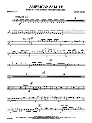 American Salute: String Bass