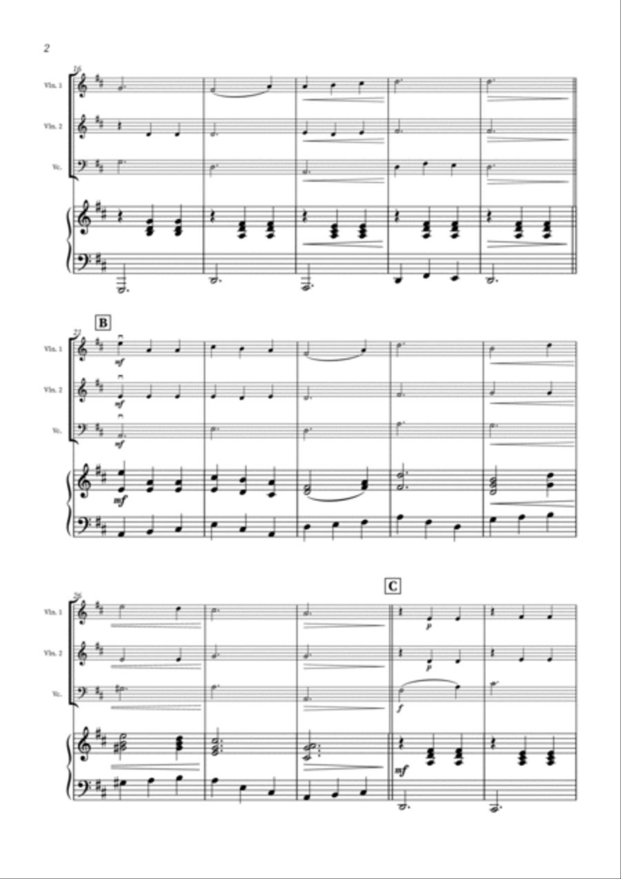 Edelweiss String Trio scores gallery preview page 2