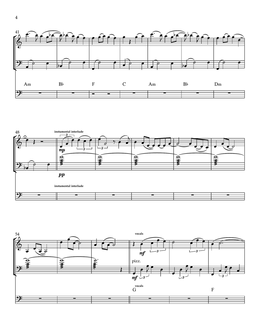 Kal Ho Naa Ho Sad Kal Ho Naa Ho Sad String Duet scores gallery preview page 5