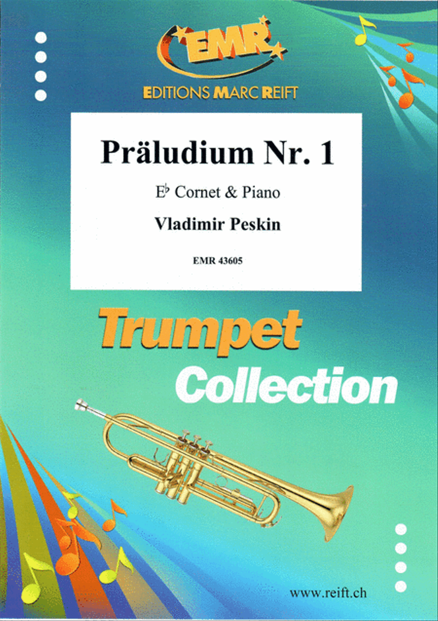 Praludium No. 1 Cornet scores gallery preview page 1