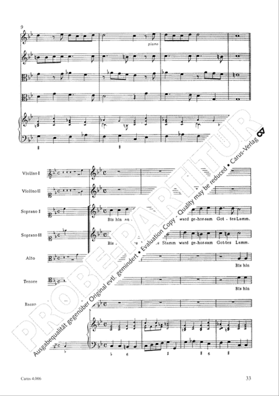 Ten motets Choir scores gallery preview page 35