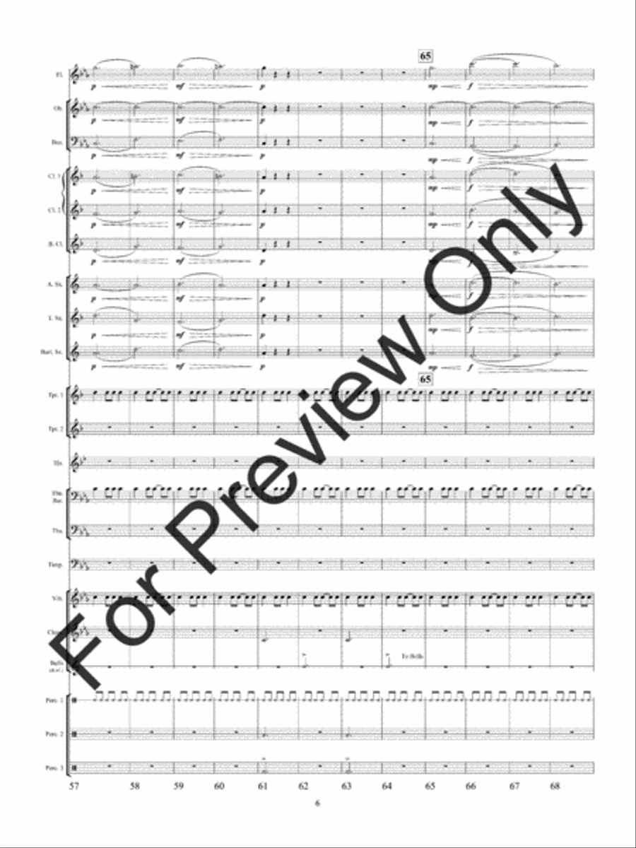 The Legend Of Greensleeves (Score) Concert Band scores gallery preview page 9
