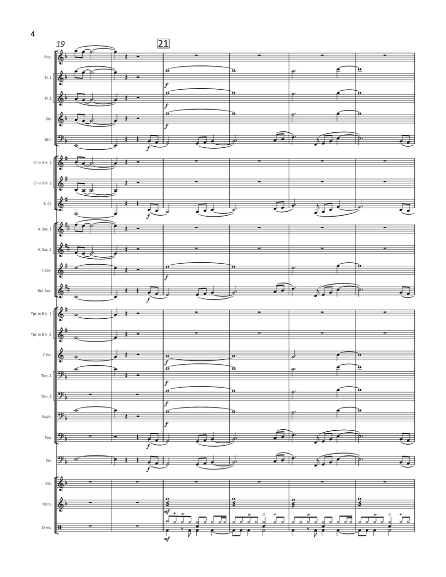 Paradise Concert Band scores gallery preview page 5