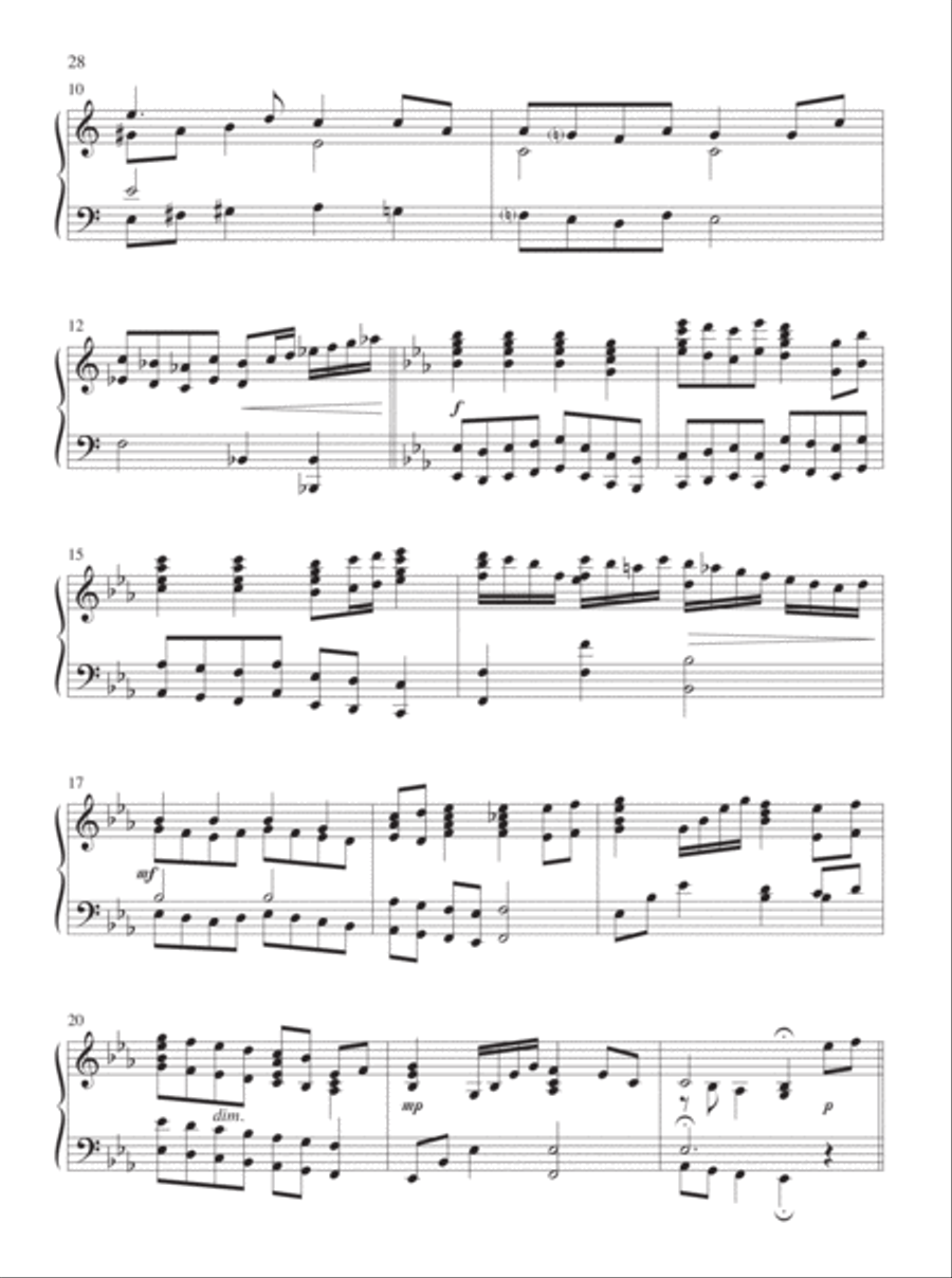 Portraits of Praise Piano Solo scores gallery preview page 17