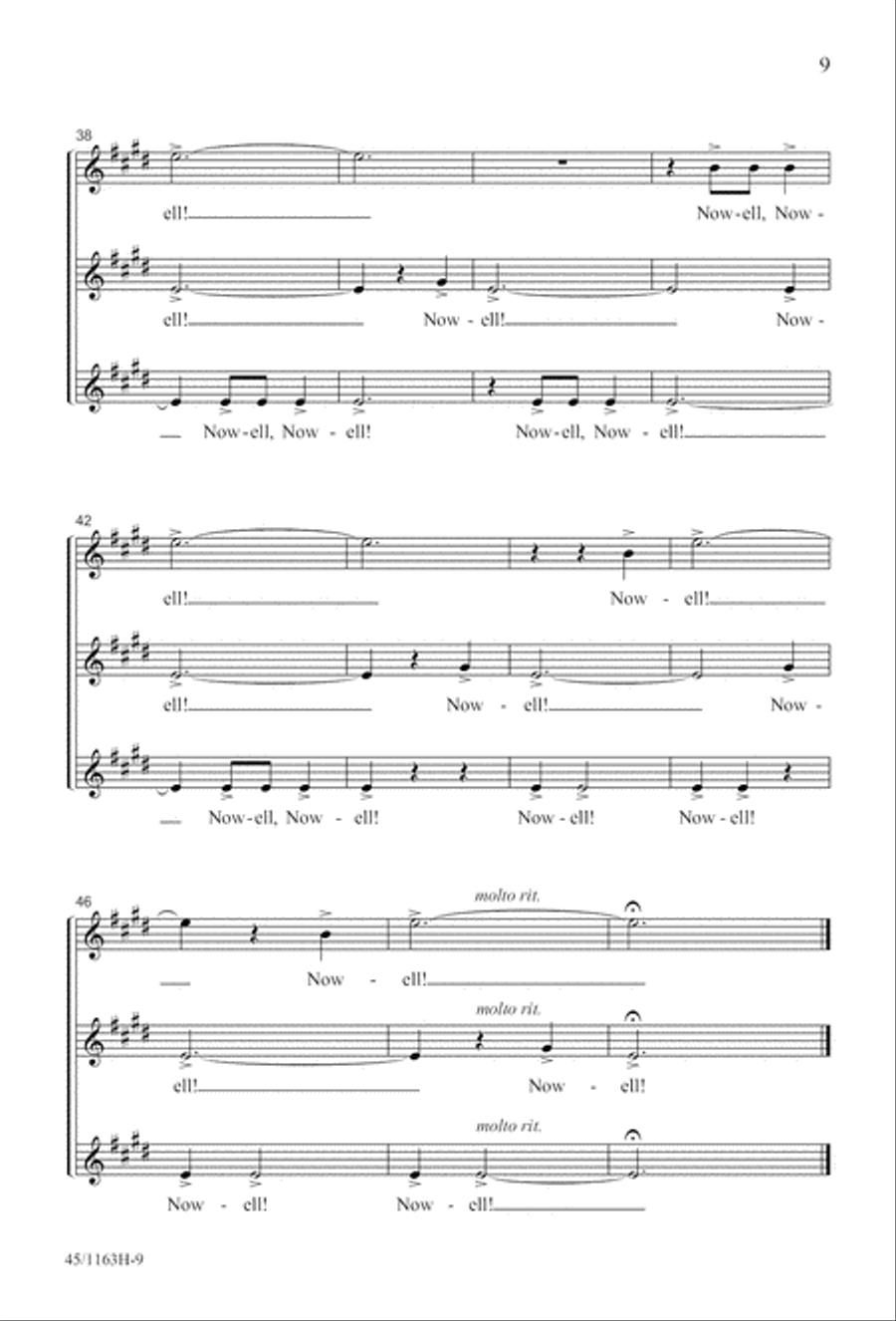 A-Caroling We Go! A-Caroling We Go! SSA scores gallery preview page 9