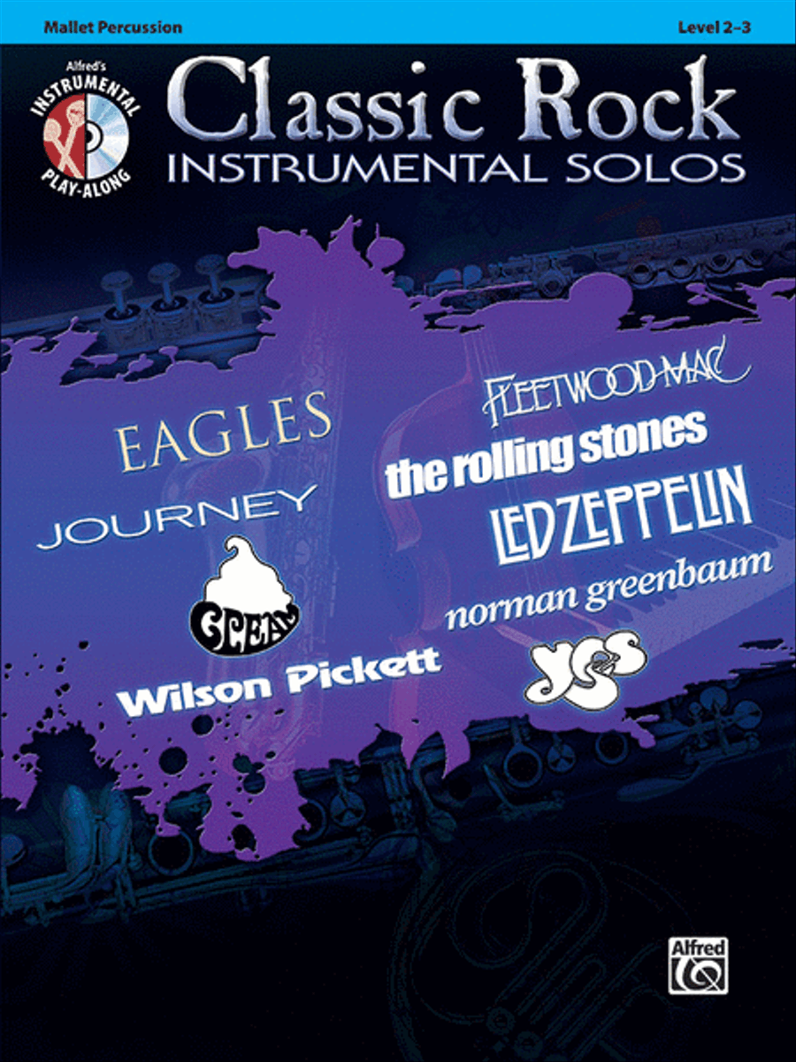 Classic Rock Instrumental Solos Percussion scores gallery preview page 1