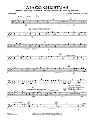 A Jazzy Christmas - Trombone 2