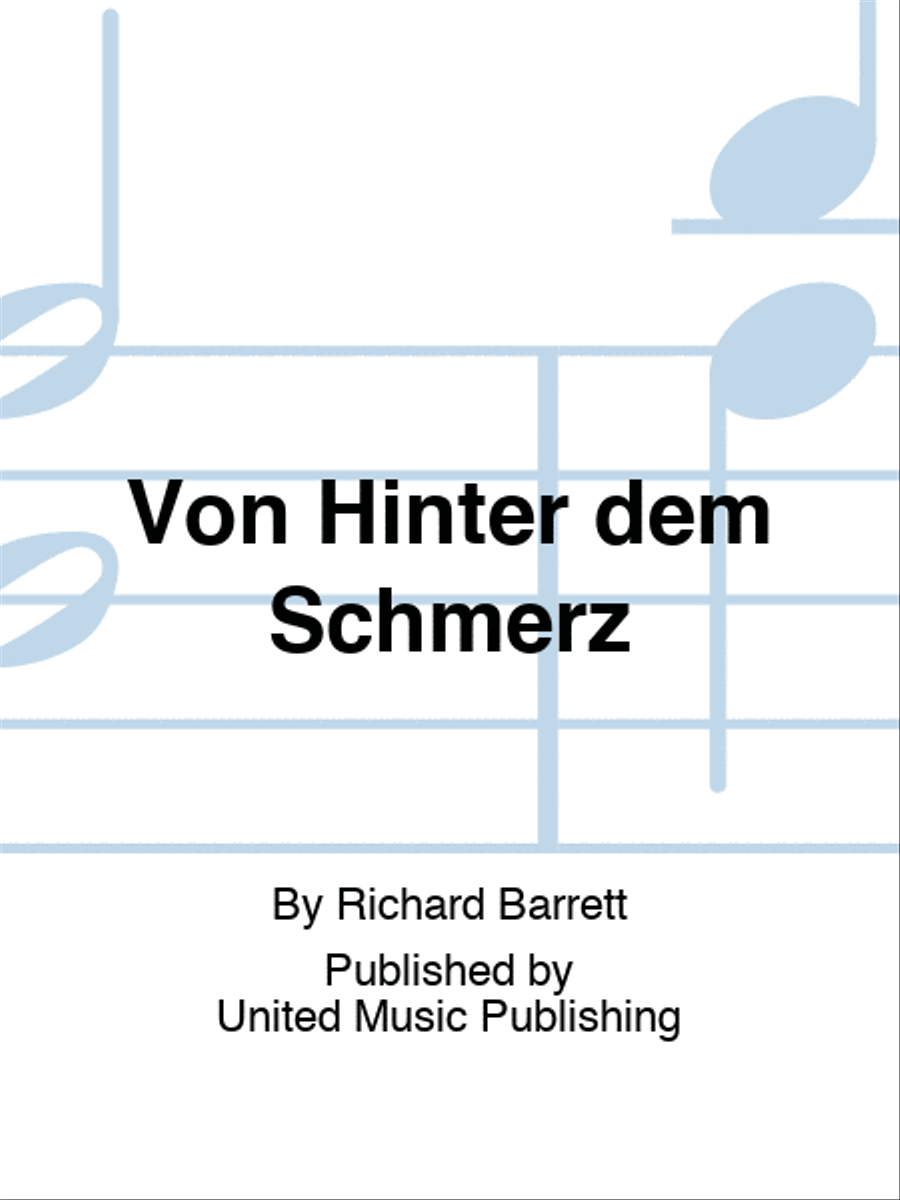 Von Hinter dem Schmerz Cello scores gallery preview page 1