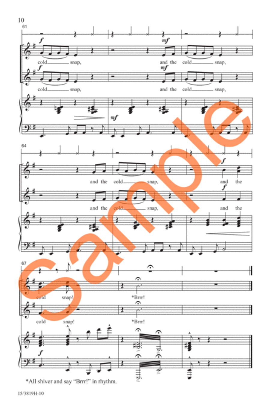 Cold Snap Cold Snap SSA scores gallery preview page 9
