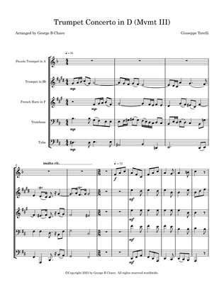 Trumpet Concerto in D (Movement III)