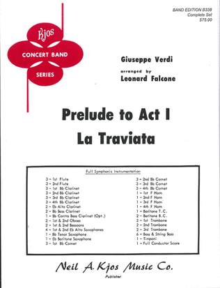 La Traviata (Prelude to Act I)