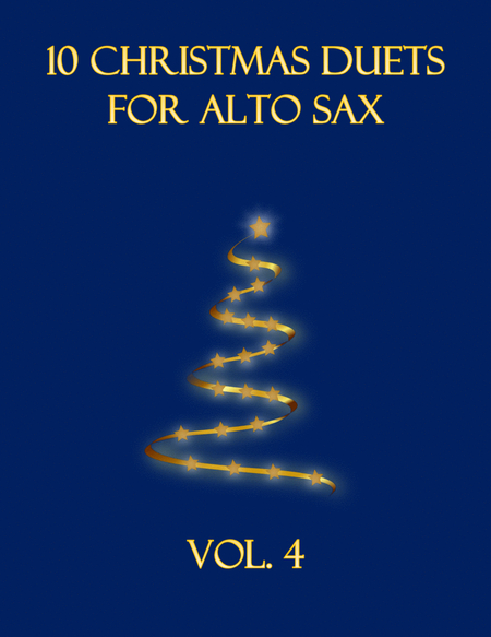10 Christmas Duets for Alto Sax (Vol. 4) image number null