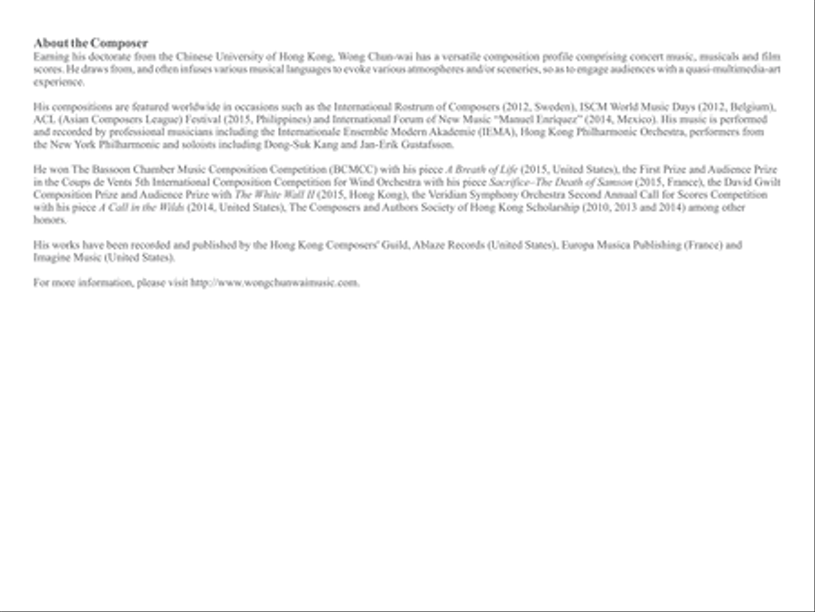 A Breath of Life Oboe scores gallery preview page 4