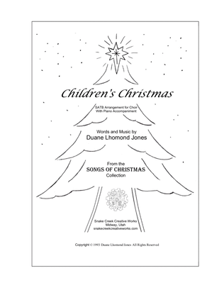 Children's Christmas (SATB)