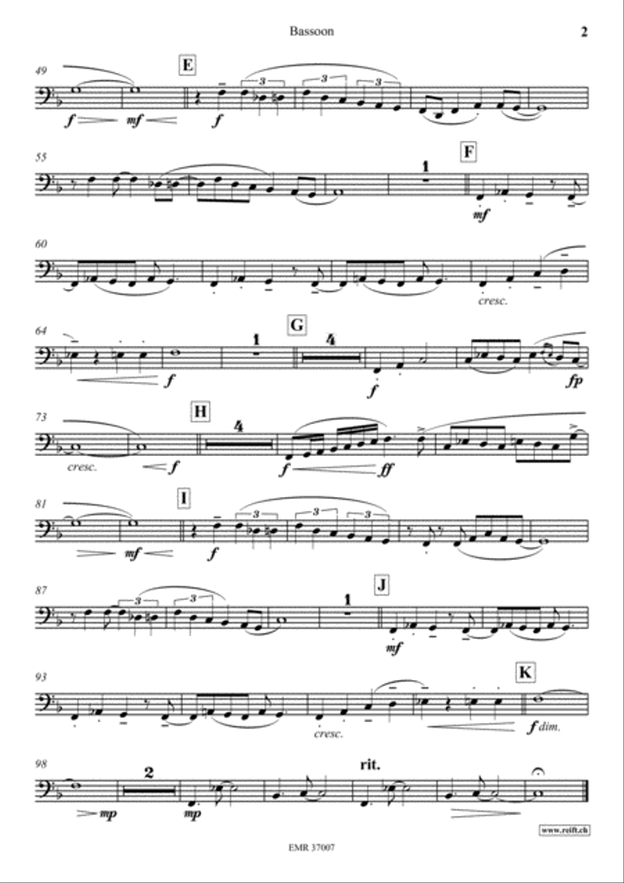 Slap That Bass Bassoon Solo scores gallery preview page 3