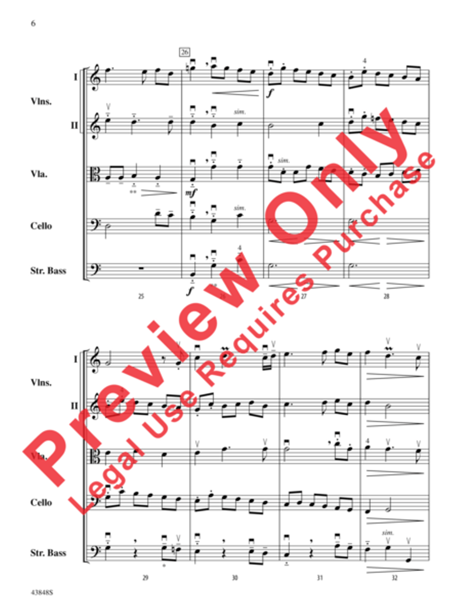 The Gordian Knot Untied The Gordian Knot Untied String Orchestra scores gallery preview page 7