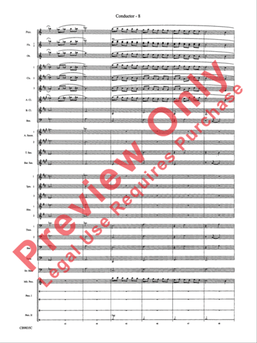 A Charlie Brown Christmas Concert Band scores gallery preview page 11