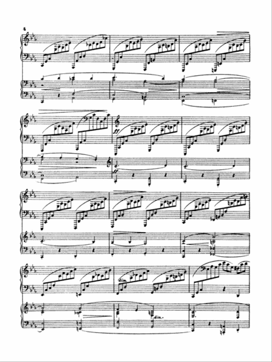 Rachmaninoff: Piano Concerto No. 2 in C Minor, Op. 18 Piano scores gallery preview page 2