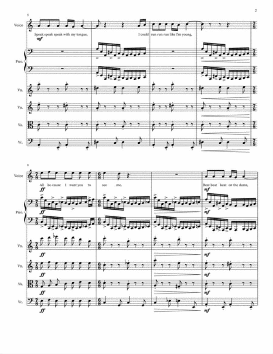 Aries: Challenge Aries: Challenge Chamber Orchestra scores gallery preview page 2