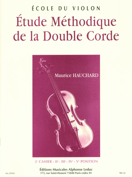 Methodic Study Of The Double-string, 2nd Book (violin)
