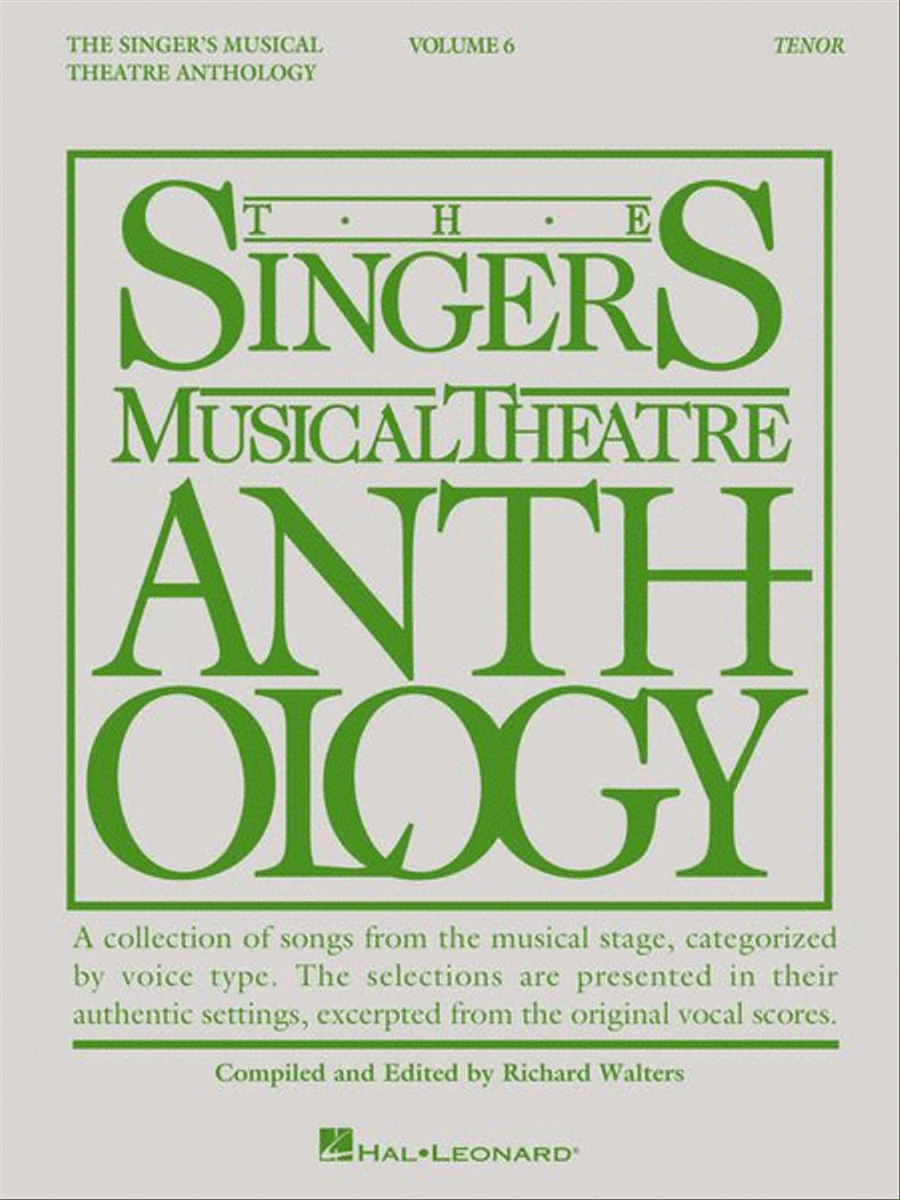Singer's Musical Theatre Anthology – Volume 6 Voice scores gallery preview page 2