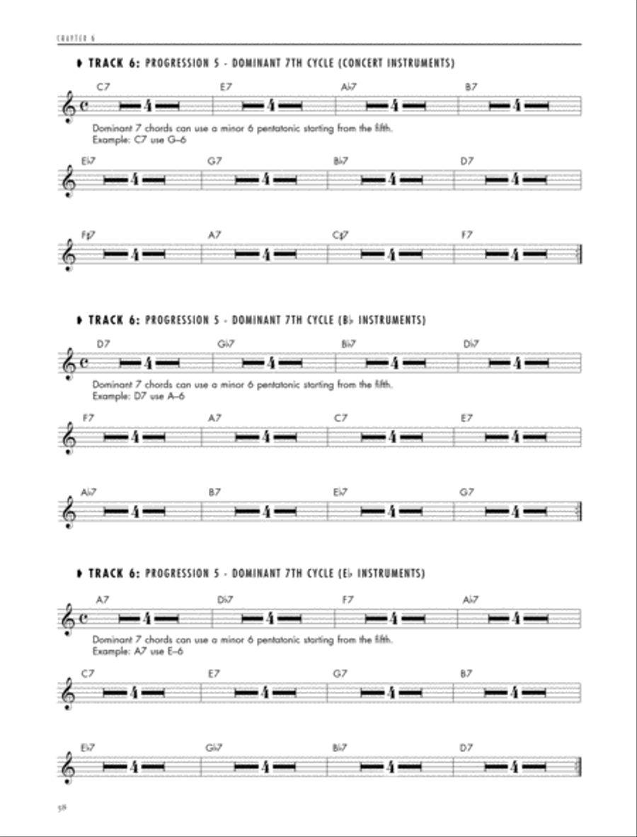 Pentatonics C Instrument scores gallery preview page 8