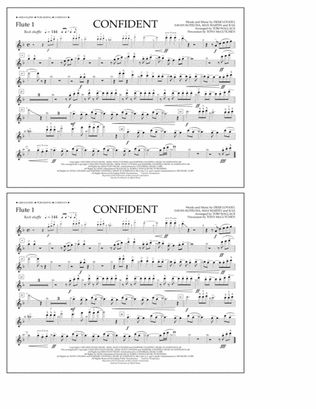Confident - Flute 1