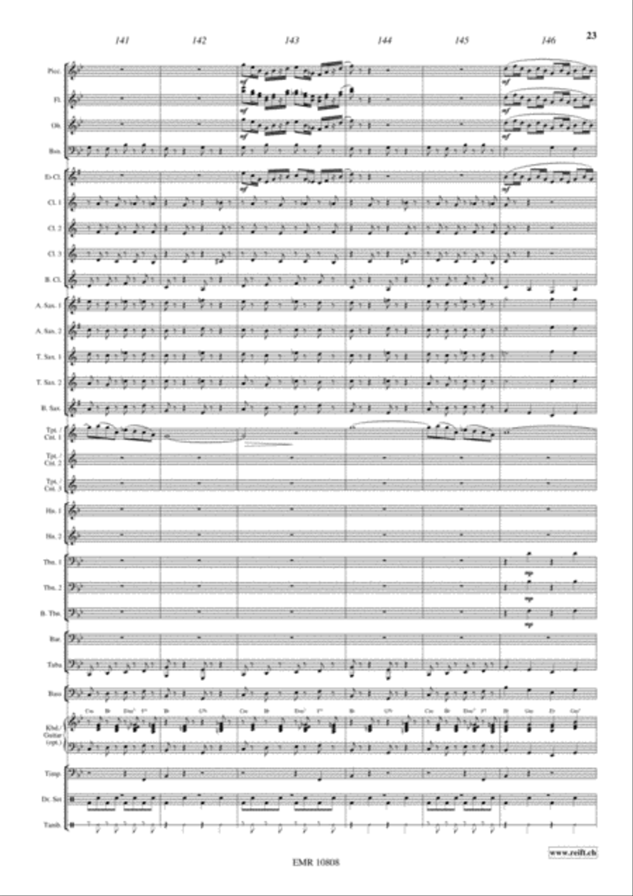 Gershwin Medley Gershwin Medley Concert Band scores gallery preview page 24