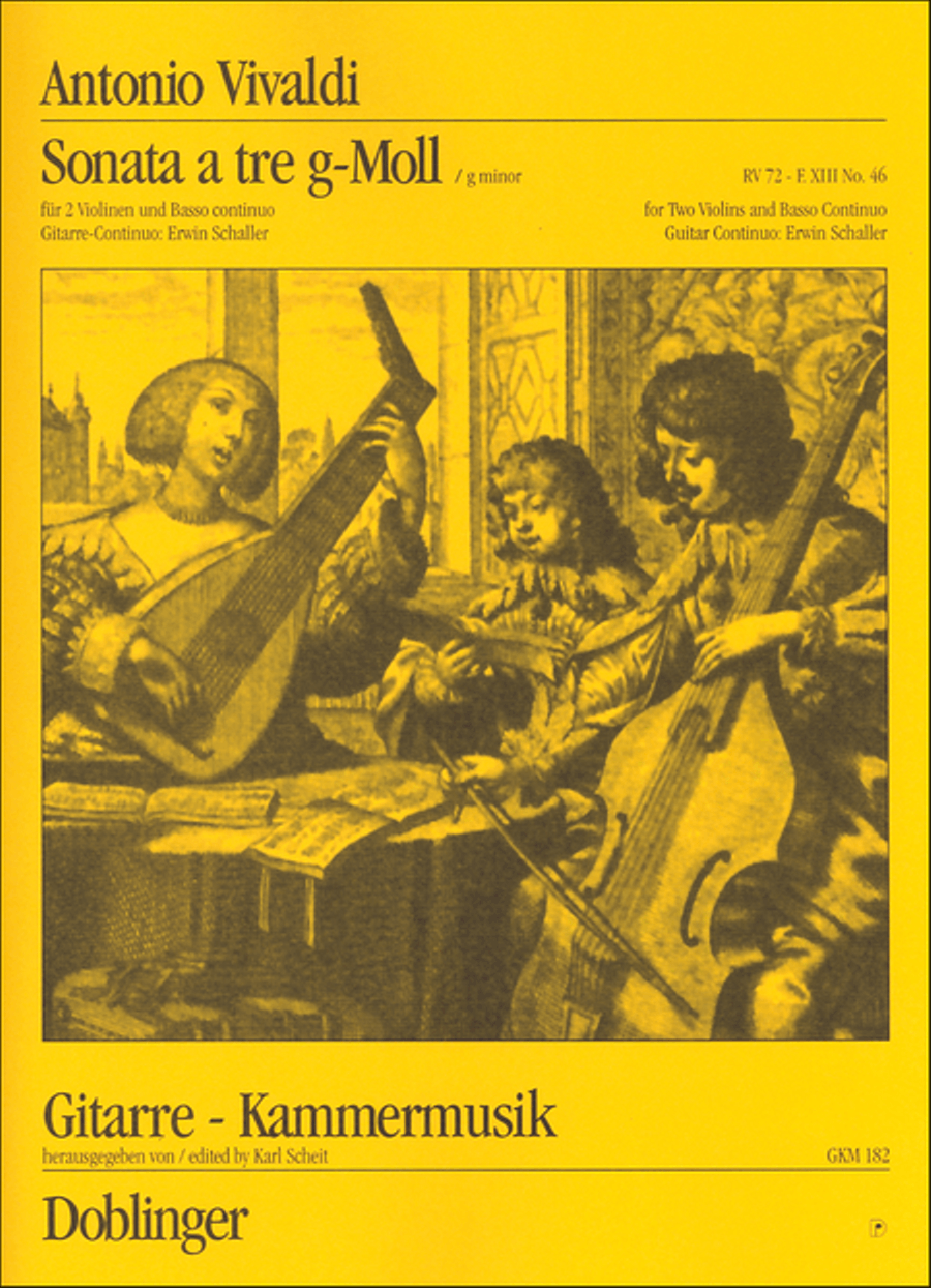 Sonata a tre g-moll op5 / 6 Cello scores gallery preview page 1
