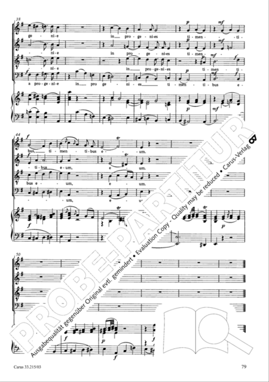 Magnificat Magnificat 4-Part scores gallery preview page 80
